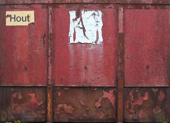 Текстура ржавого контейнера