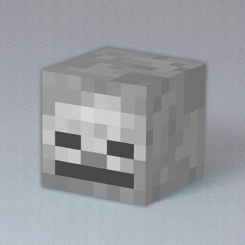 Голова скелета майнкрафт