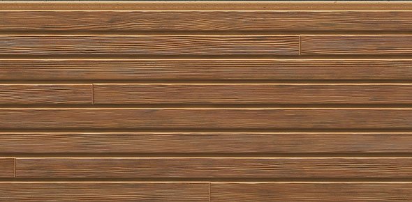 Сайдинг с фактурой дерева