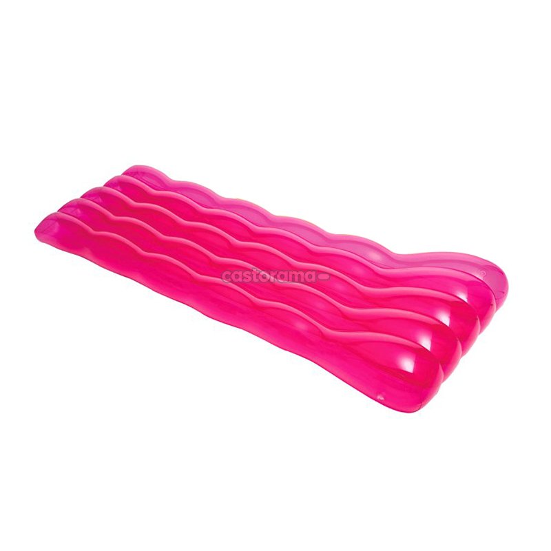 Intex матрас розовый