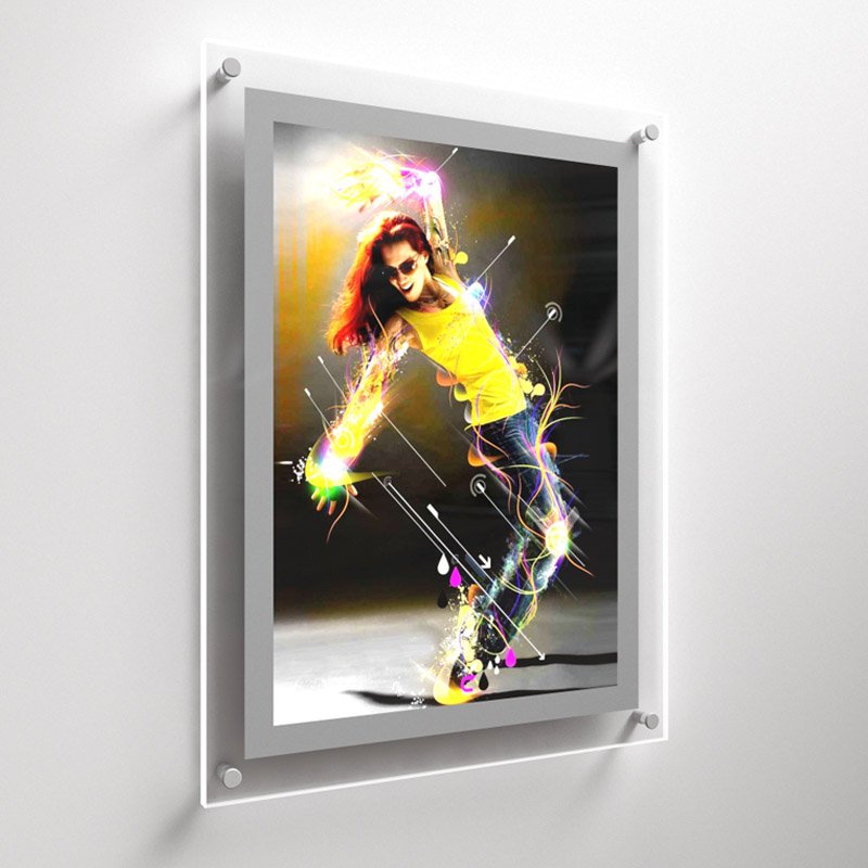 Тонкая световая панель а1 Зенон