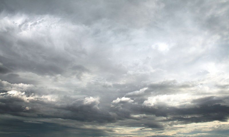 Серое небо