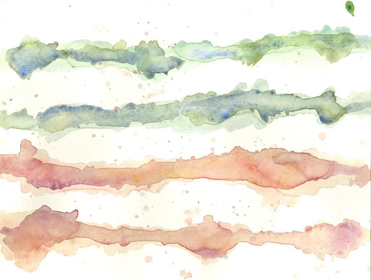 Акварельный мазок