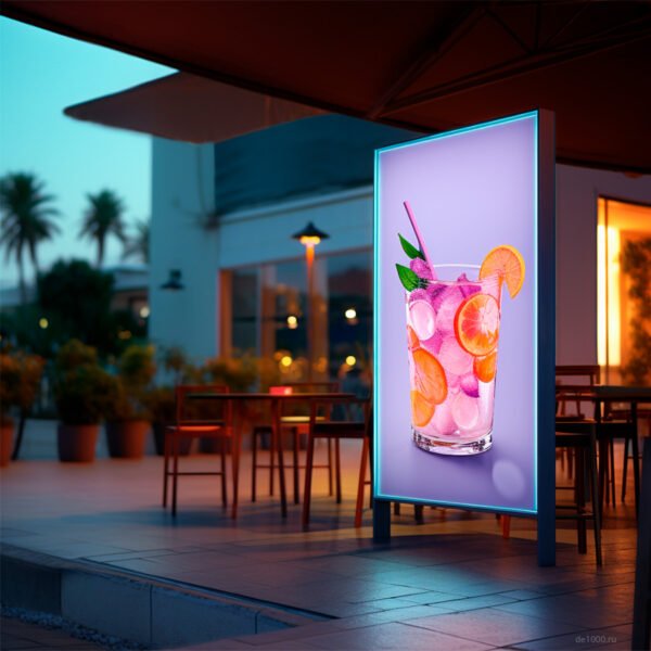 Световая панель для рекламы