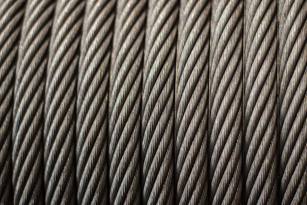 Металлический трос текстура