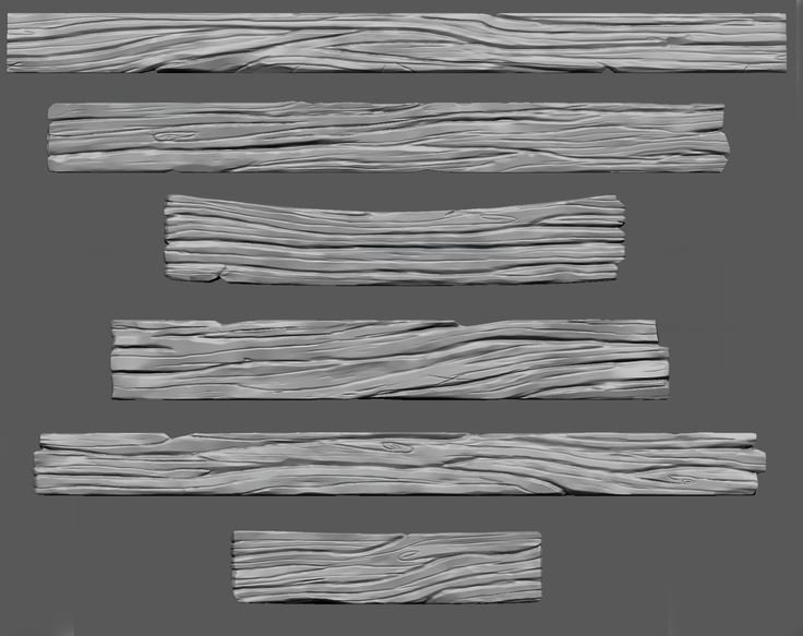 Кисть коры дерева Zbrush