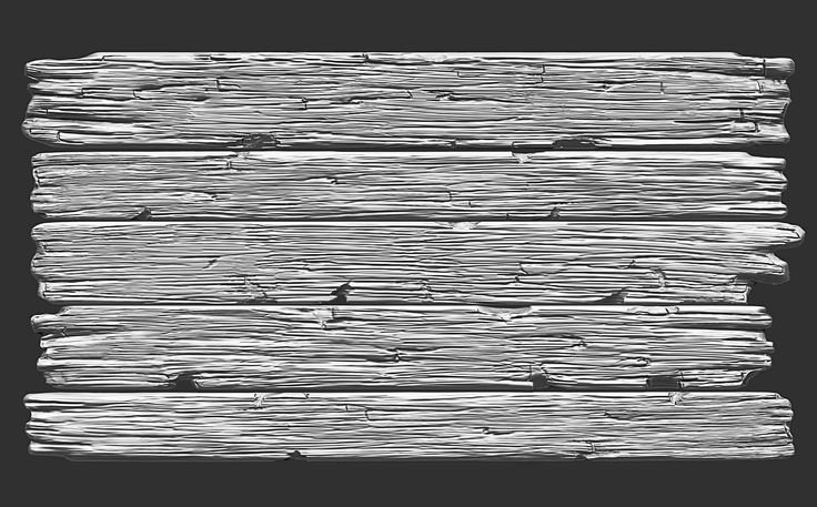 Zbrush Alpha кора дерева