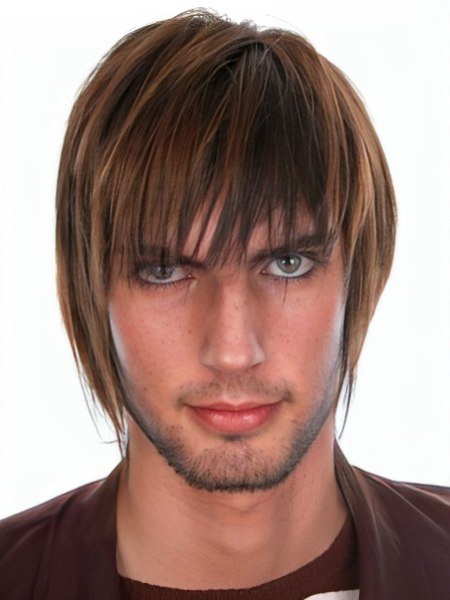 Гаврош стрижка мужская