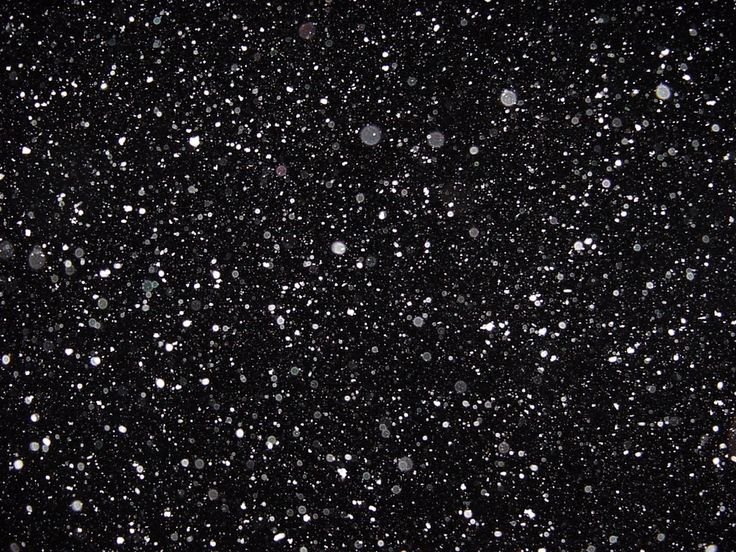 Блестки черные