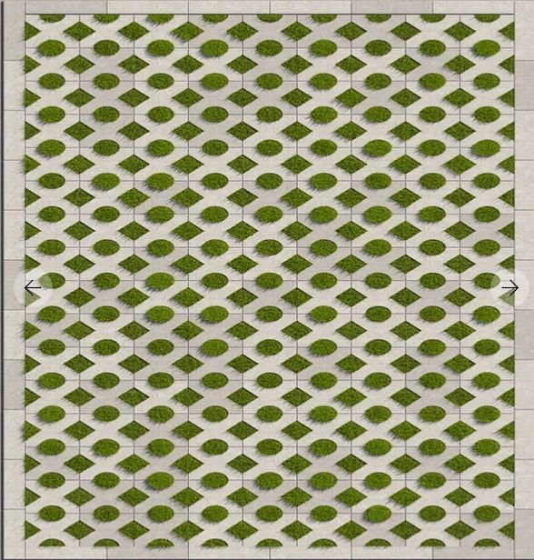 Плитка с газоном текстура