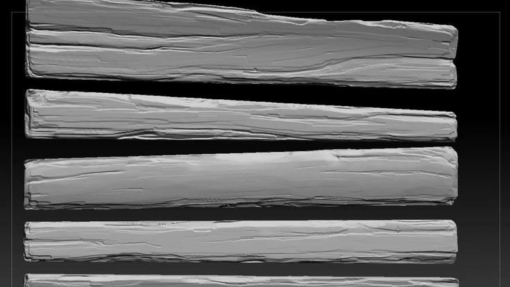 Zbrush альфы древесина