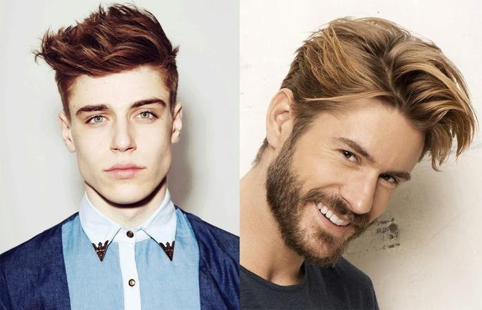 Текстурные и рваные прически мужские