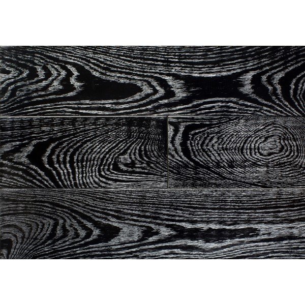 Vecchio parquet дуб черный с серебром