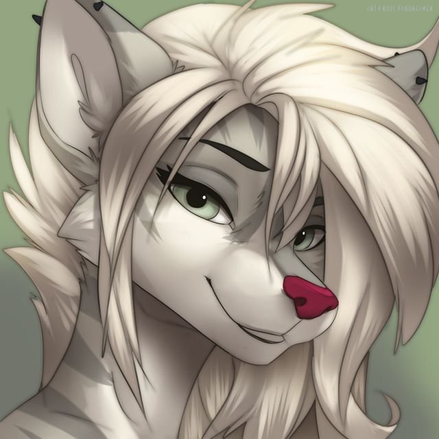 Фурри волчица Кира