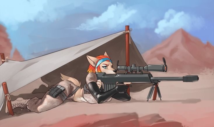 Фурри снайпер