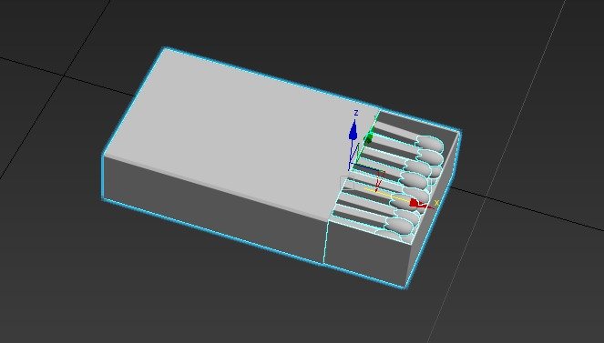 Текстура спичечного коробка