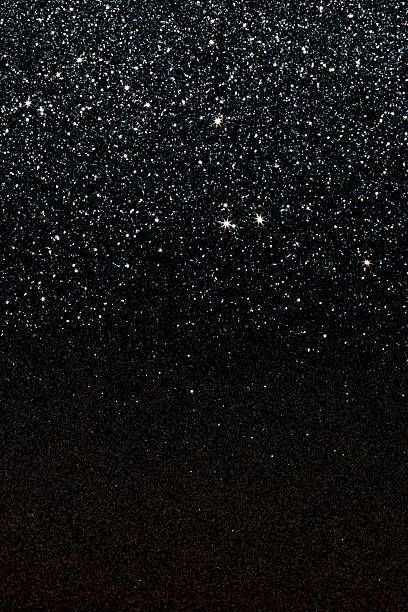 Блестки черные