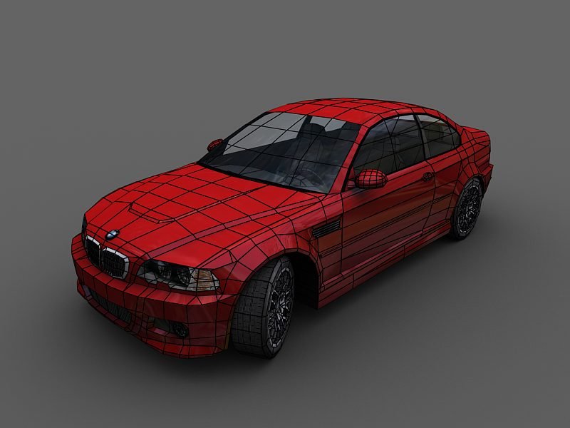 Текстуры 3д машины