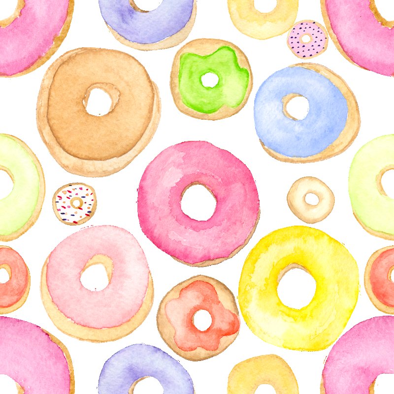 Текстура пончика