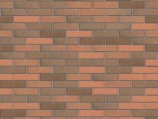 Облицовочный кирпич Браер кладка мокко Терра 1 NF