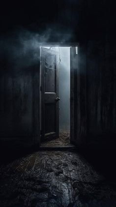 дверь хоррор