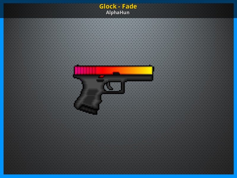 Глок пистолет КС го