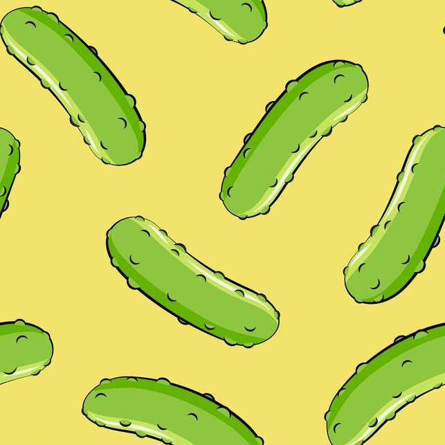 Огурец арт