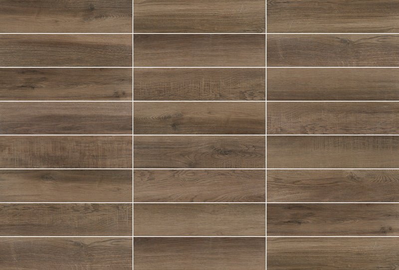 Керамогранит под дерево Castagno (каштан) GWD 122057