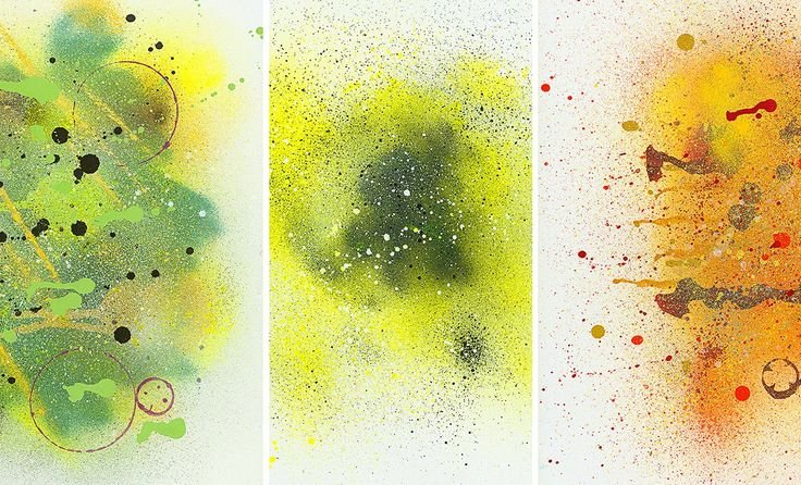 Брызги краски