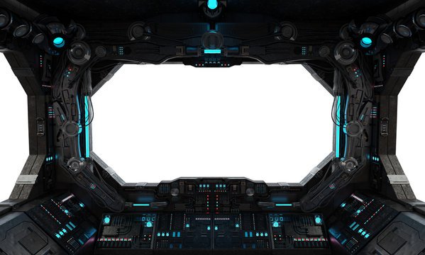 Кабина космического корабля изнутри