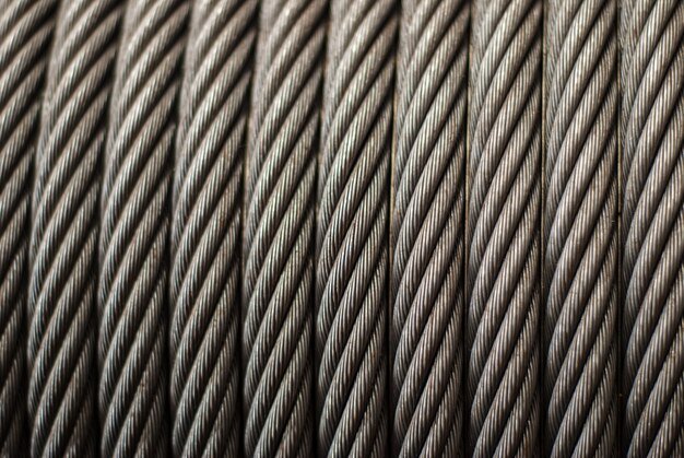 Металлический трос текстура
