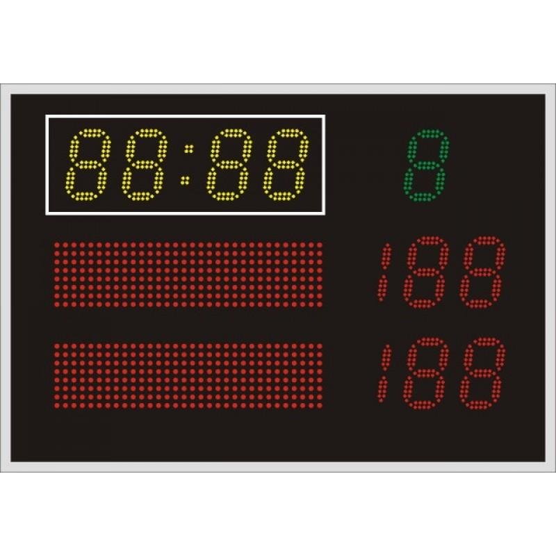 Спортивное табло для баскетбола модель ТС-250х10