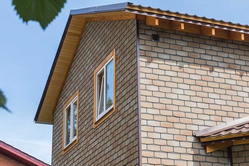 ТЕХНОНИКОЛЬ Hauberk фасадная плитка камень травертин