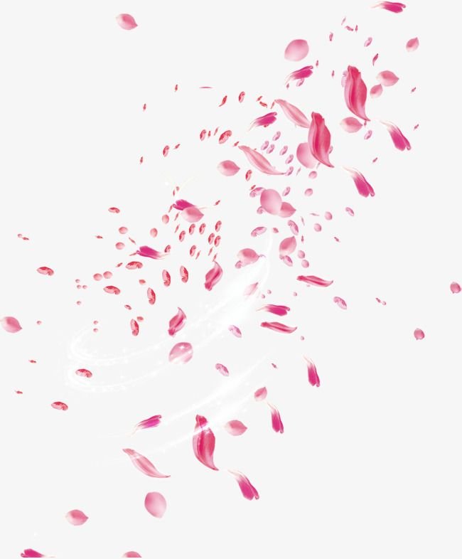 Летящие лепестки