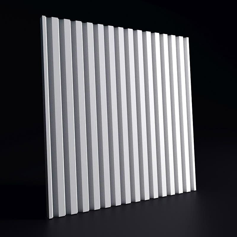 Гипсовая 3d панель decostyl рейка (047)