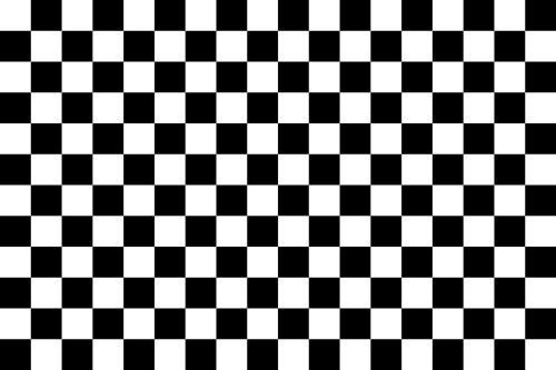 Черно белая клетка