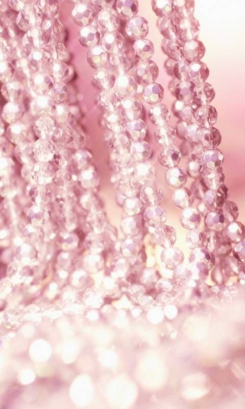 Розовый бисер