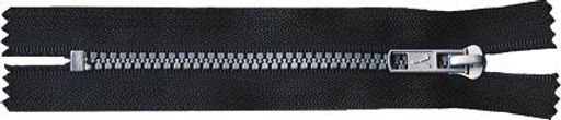Застежка молния черная