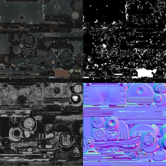 Текстура ладони альбедо