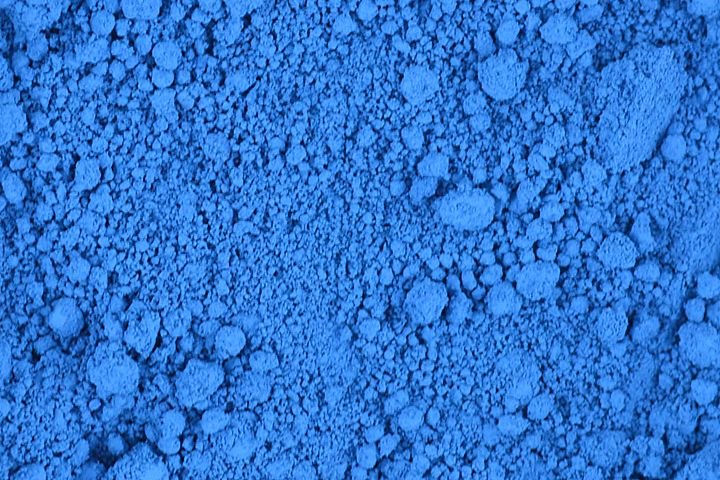 Синяя штукатурка