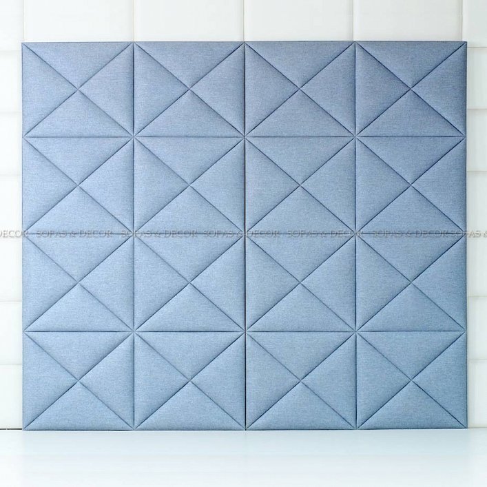 Квадратные мягкие стеновые панели