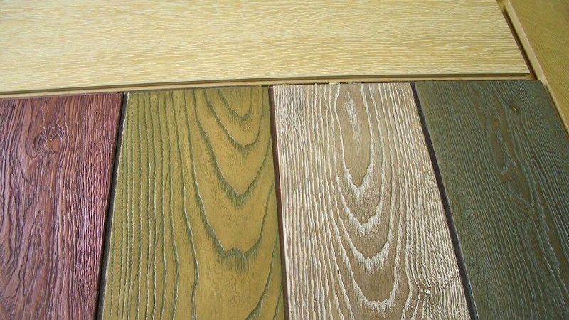 Браширование древесины морилка