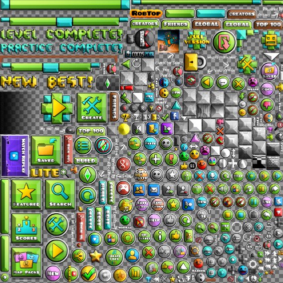 Текстур паки для геометри Даш