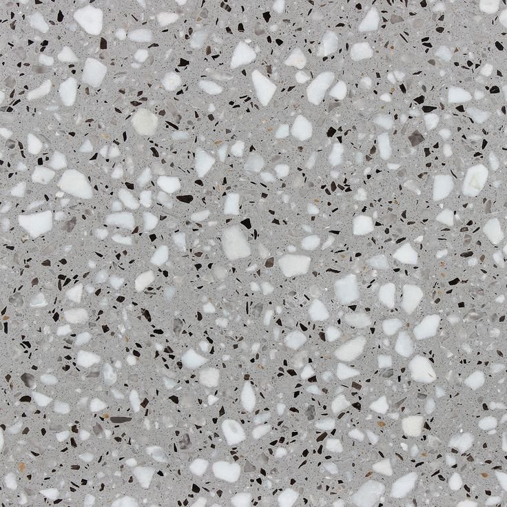 Керамогранит терраццо серый