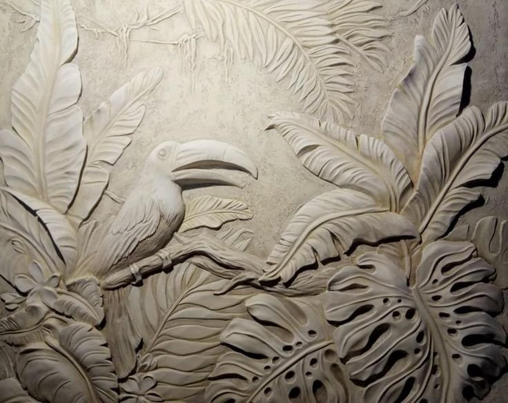 Штукатурка барельеф ВГТ