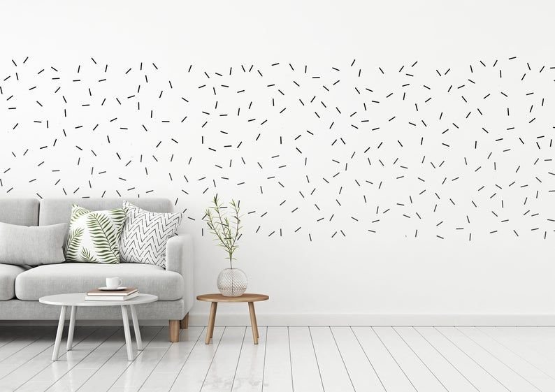 Пустая стена в интерьере