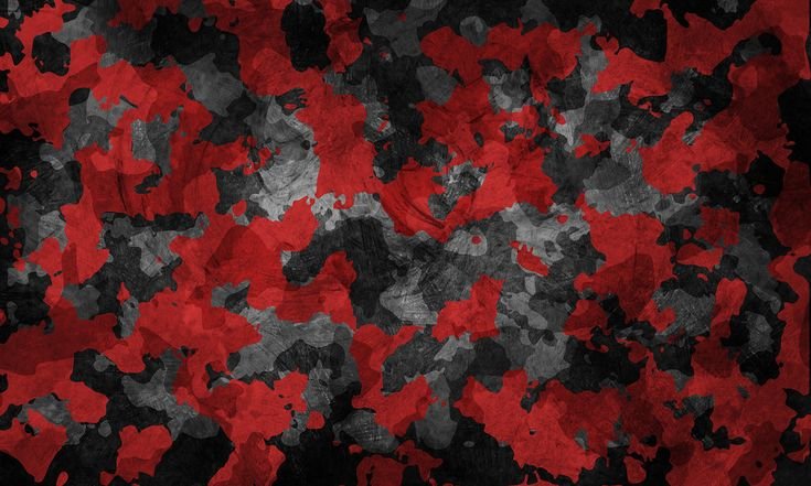 Красный камуфляж