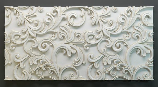 Гипсовая лепнина текстура