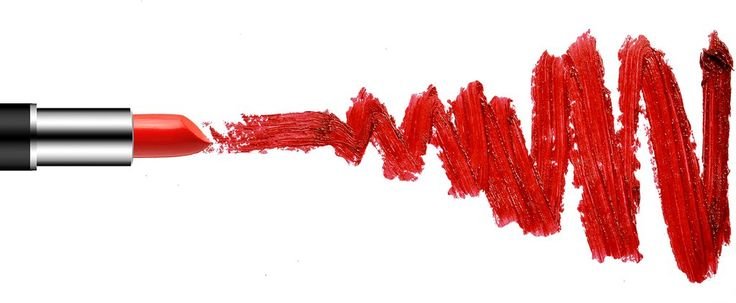 Мазок помады