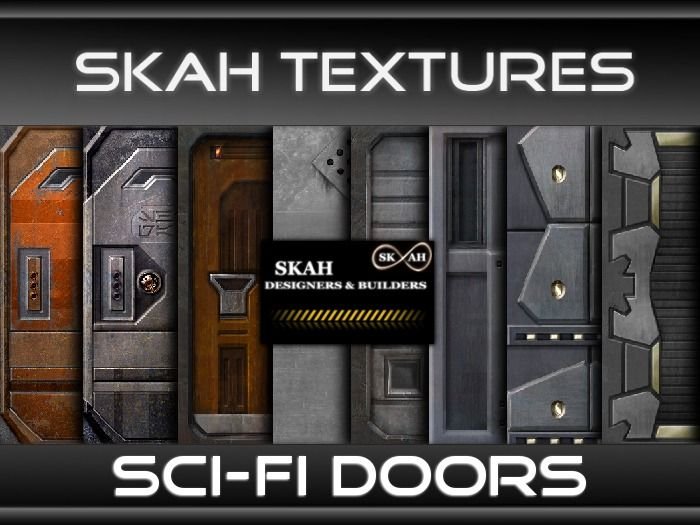 Футуристические двери